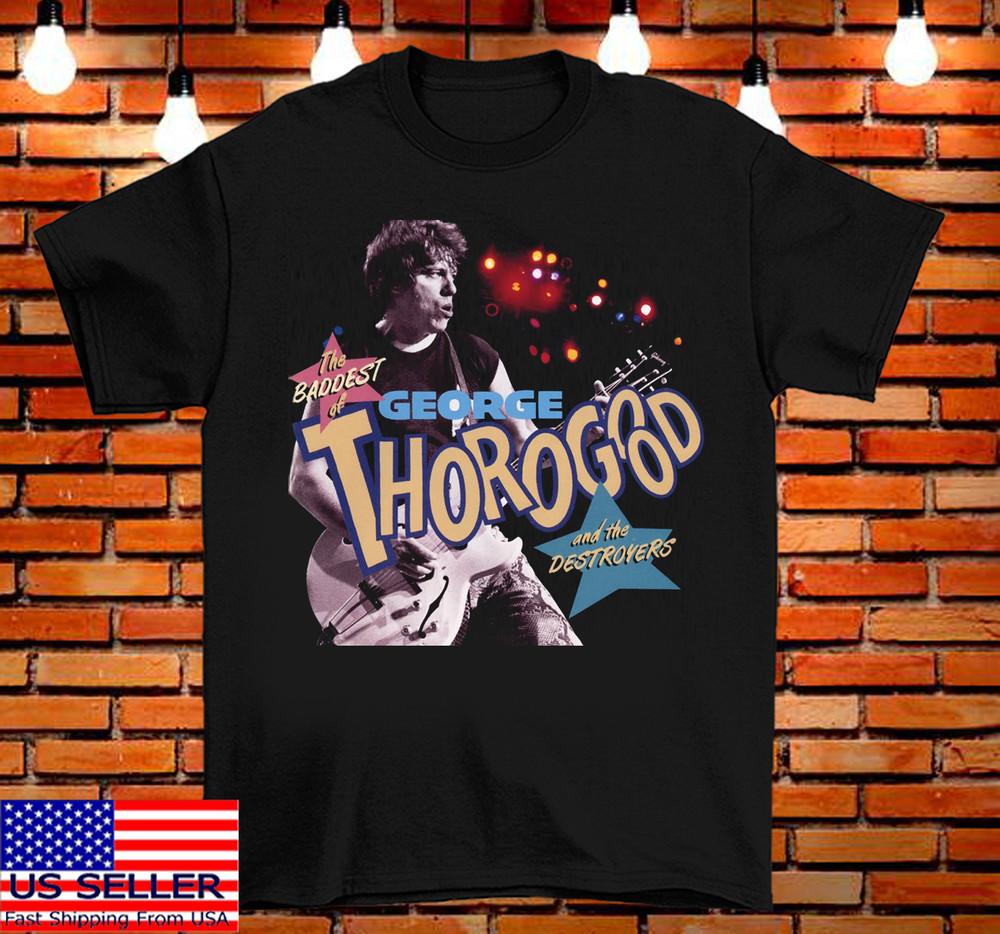 George Thorogood Move It On Over Short-Sleeve Unisex T-Shirt Cotton WA616 Unisex T-Shirt S