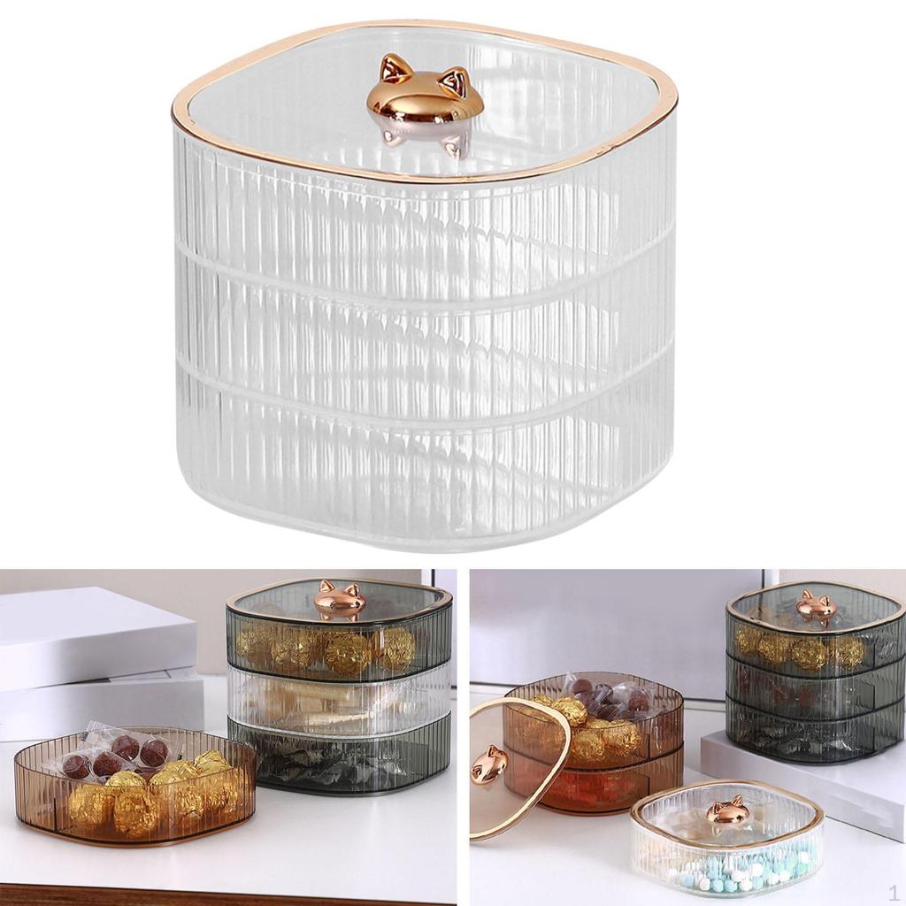 Dried Fruit Holder Tray Serving Bowl Platter for Candy Biscuits