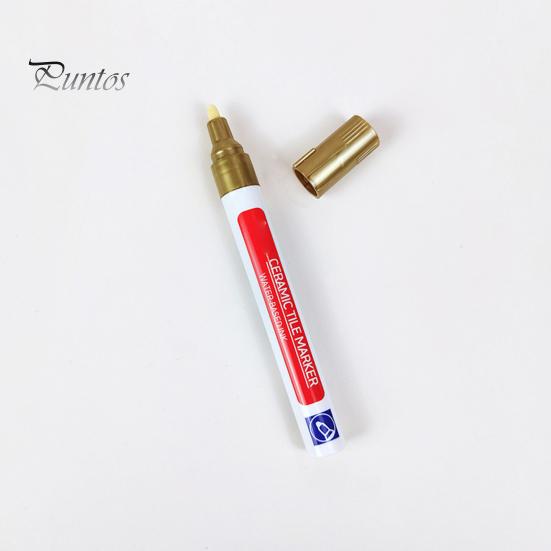 Grout Marker Portable Tile Waterproof Odorless Quick Dry Solid Color Pen Wall Seam Bathroom Supplies Repair