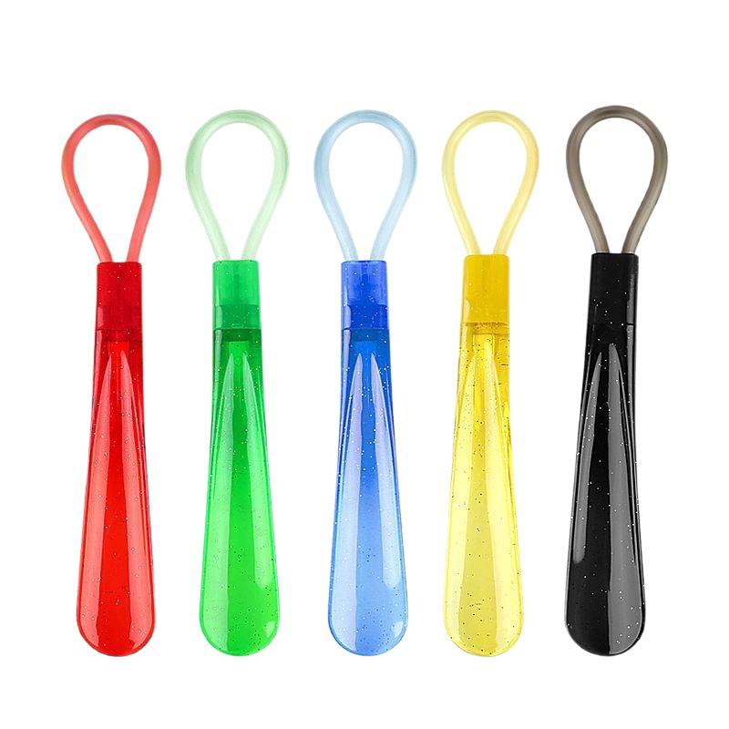Colorful Long-Handled Plastic Shoehorn - Easy Shoe Lifter for Putting on Shoes