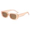Korean Retro Square Child Sunglasses for Kids Fashion Oval Solid Color Children Eyewear UV400