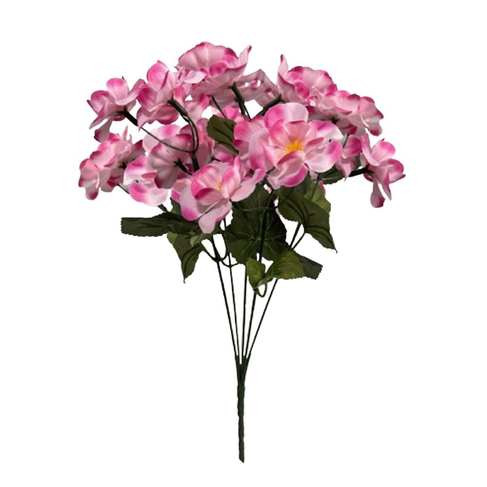 UV Protection Silk Begonia Flower Floral Arrangement Fake Flower Faux Plants  Office Decoration