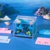 Underwater World DIY Style Layered Paper Model Memo Calendar Ocean Craft Hand-Tearable Memo Pad Perfect Gift Paper Crafts