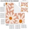 3-Piece Bedding Pillowcase Quilt Cover Set Daisy Flower 2D Digital Printing Suitable For Bedroom Dormitory Decoration
