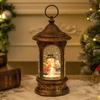 Christmas Decorations Snowflake LDE Light Music Box Glowing Snowman Wind Lantern Christmas Scene Arrangement