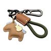 Stylish Personalized Key Accessory for Car Keys Made of PU Leather Waterproof Compact Design for Adults and Fashion Enthusiasts