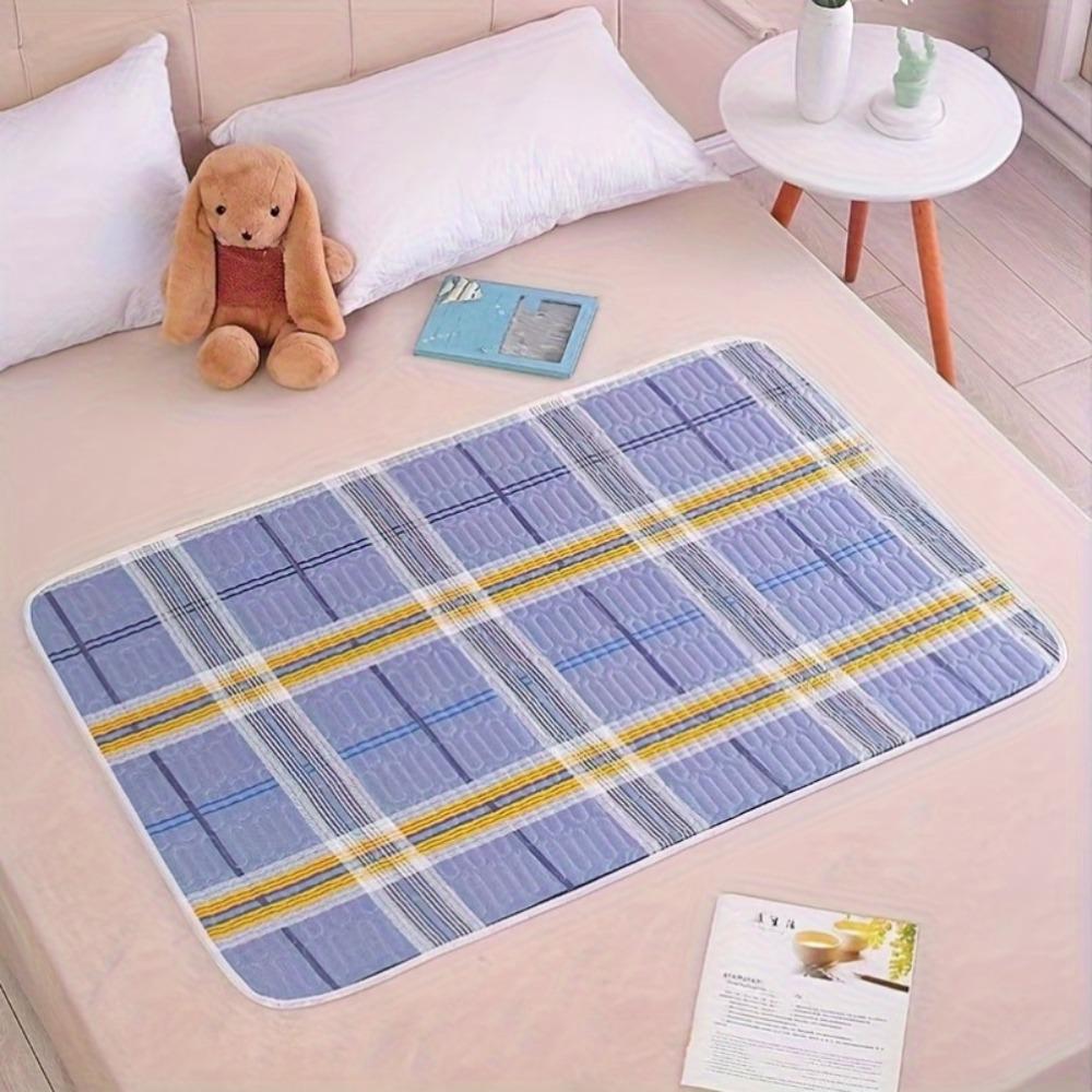 1pc Reusable,Washable Adult Urine Pad & Pet Mat - Cute Cactus & Floral Design,Lightweight Polyester Fabric,Ideal for Women'S Hygiene & Postpartum Care