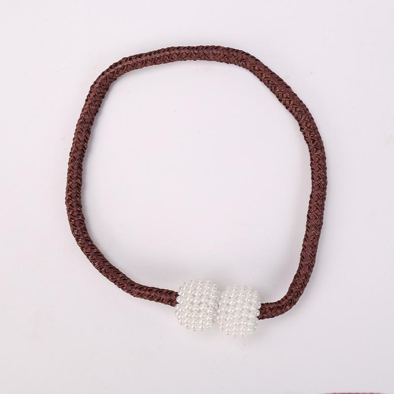 New 8-1PC Pearl Magnetic Curtain Clip Curtain Holders Tie Back Buckle Clips Hanging Ball Buckle Tie Curtain Decor Accessories