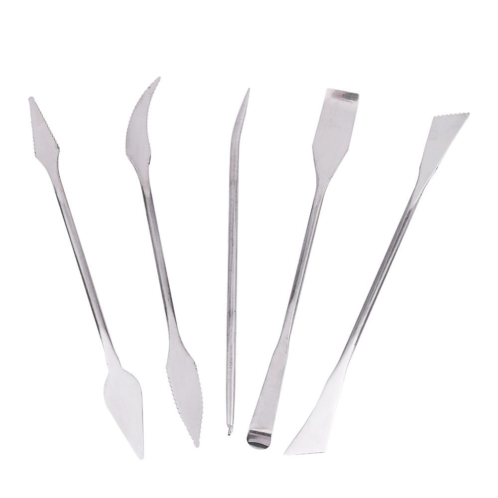 5pcs Double Ended Wax Carving Tools 5Pcs Set Clay Sculpting Tools Sculpture Tools  Clay Sculpting
