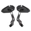 SZYUMO Carbon Fiber Motorcycle Rearview Universal for Scooters and Easy Left and Right Set Mirrors, 8mm/10mm, Fit, Motorcycles, Installation,