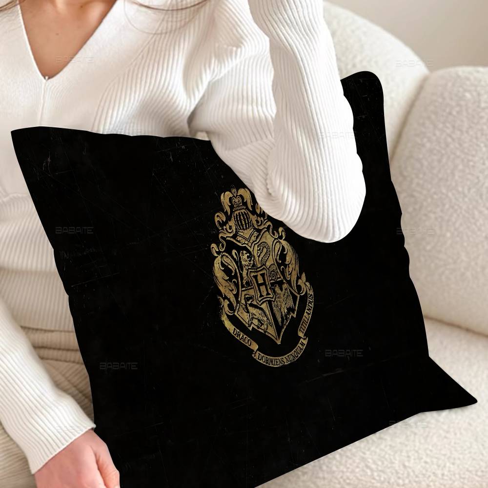 Movie Harrys P-Potter Personalized Pillow Dust Cover Bedroom Kids Party Decoration Pillowcase Birthday Children Gift