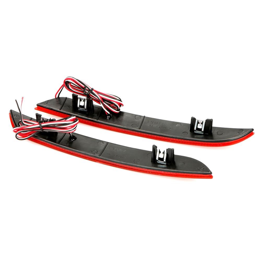Car LED Rear Bumper Reflector Brake Lights Canbus Tail Stop Lamps for BMW F10 F11 F18 2009-2014
