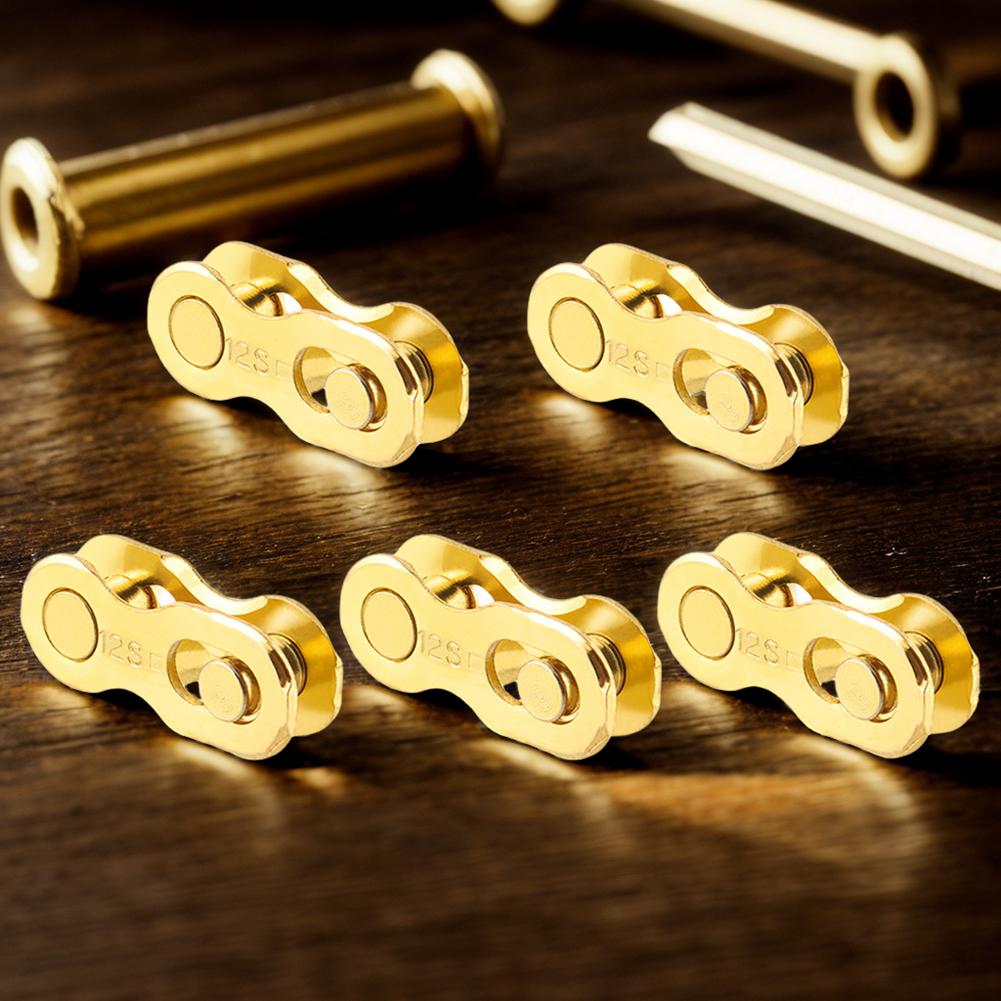 5Pcs 11/12 Speed Bicycle Chain Connectors Universal Road Bike Joint Buckle 11/12S Cycling Speed Quick Master Links Cycling Part