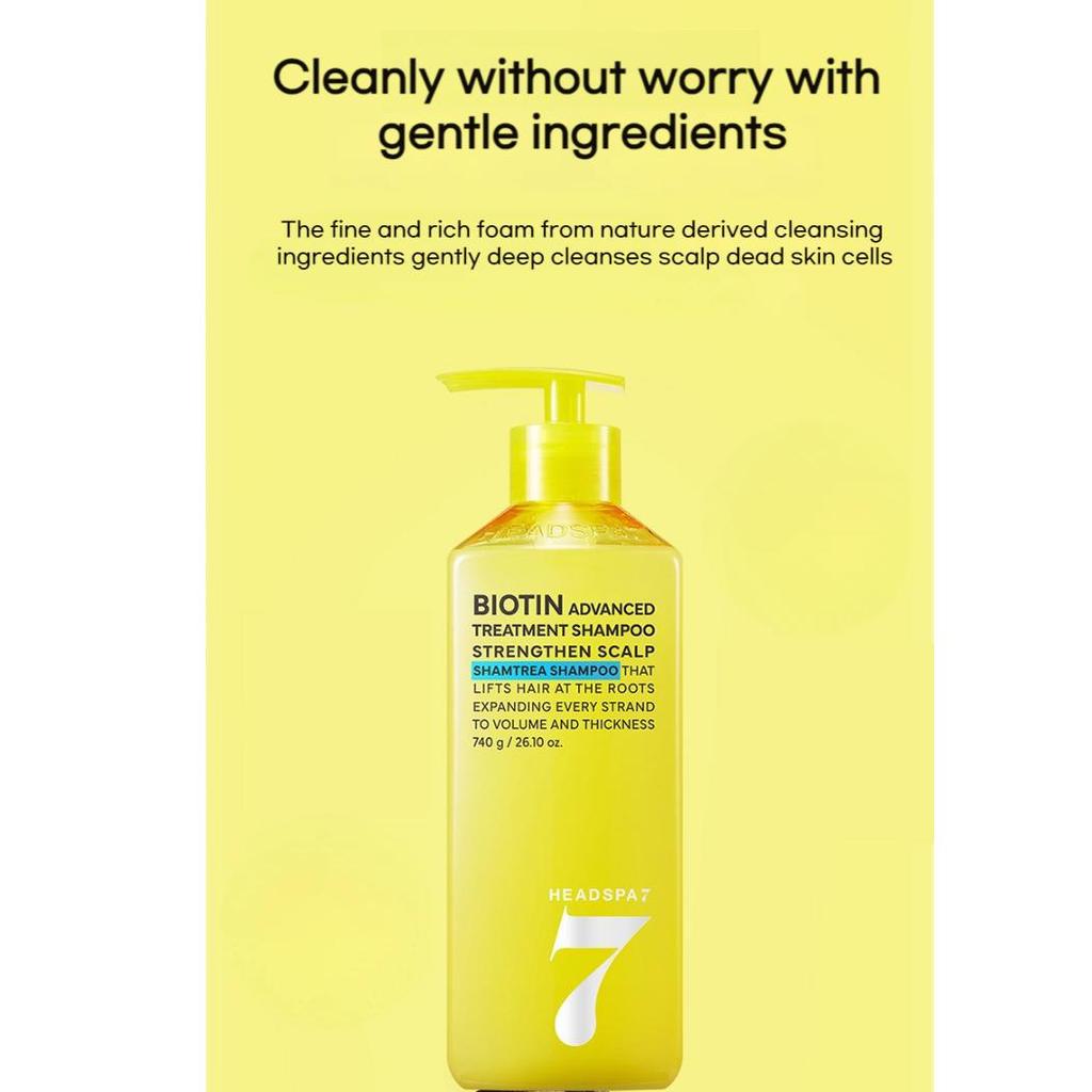 Headspa7 Biotin Advanced Treatment Shampoo 740g