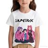 3-14A Maglietta Estiva 3D KPop Demon Hunters per Bambini Vestiti Ragazzi Abbigliamento Casual Ragazze