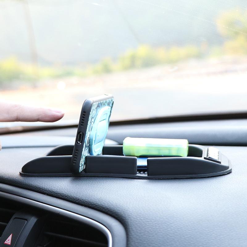 Car Mobile Phone Holder Creative Multi-function Car Dashboard Support Navigation Rack Non-slip Pad Universal Type