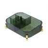 Rectangular Desktop Cosmetic Storage Drawer Stackable Storage Box Acrylic Rack Sundries Snack Makeup Storage Basket Organizer