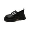 Thick-soled British Style Shoes Female Spring and Fall Lefou Shoes A Footstroke Single Shoes Mary Jane Women's Shoes