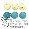 Food Sample Chocolate Chip Ice Cream Like You Could Eat 093OK [Coconut Accessories] Keychain (Looks It)