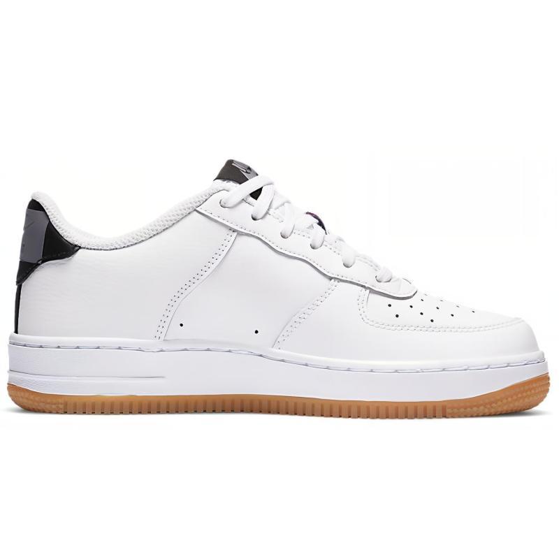 Nike NBA X Air Force 1 LV8 1 HO20 'White' GS Sneakers CT3842-100