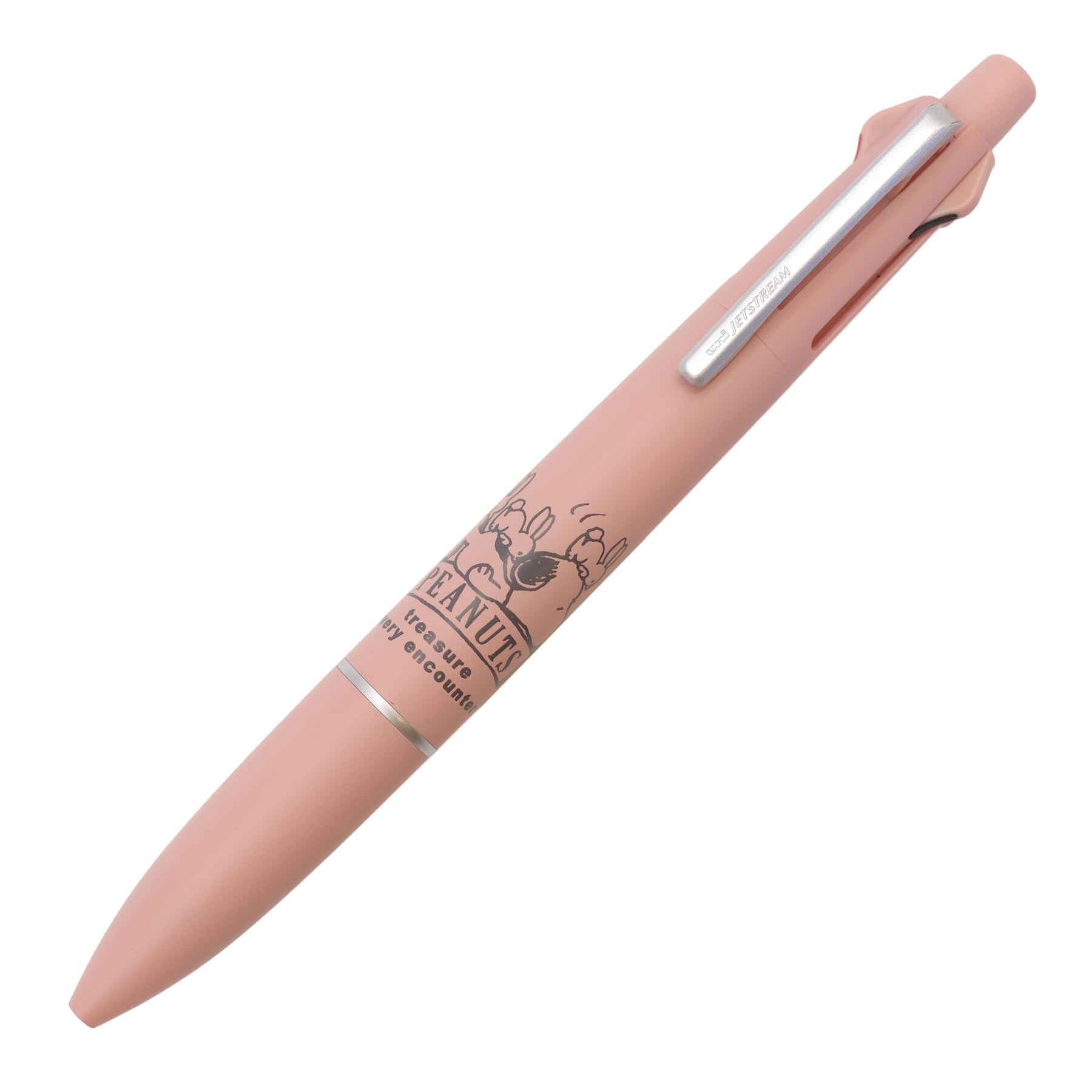 Kamio Japan Snoopy Jetstream LITE Snoopy Rabbit Ballpoint Pen Mechanical Pencil 060691 4&1 & 4-Color &