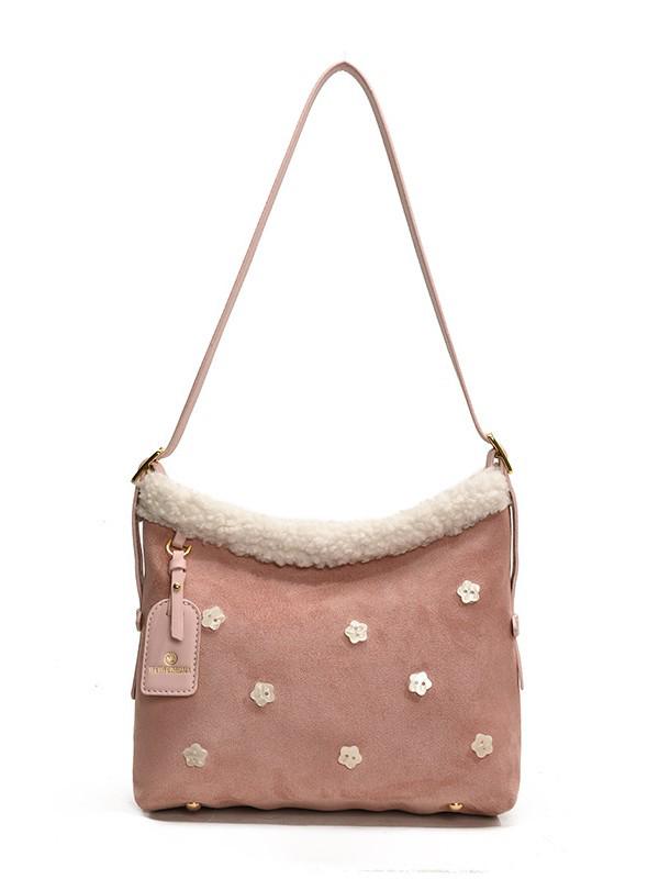 Damen Plüsch Tragetasche - Herbst/Winter Kollektion 2025, Große Kapazität, Lässiger Achselhöhlen-Stil