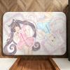 Game N-Nekopara Floor Mat Soft Flannel Entrance Door Mat Non Slip Absorbent Bathroom Bedroom Floor Rug