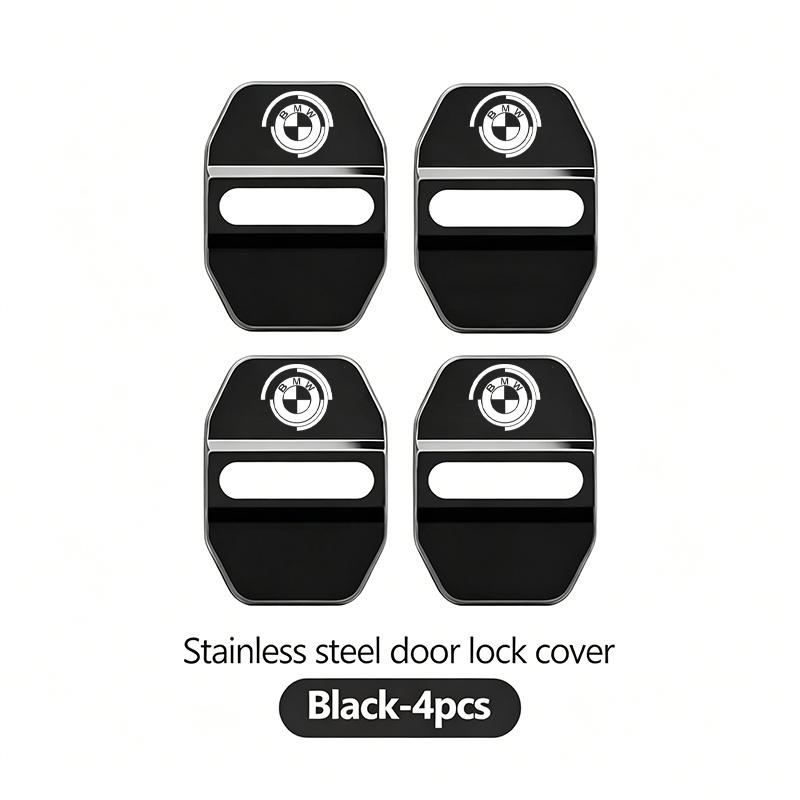 4Pcs Car Door Lock Cover Stainless Steel Protection Accessories Stickers For BMW G80 G06 G07 G42 G14 G15 G16 F82 F20 F21 F83 M2