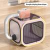 Pet Drying Box Cat Bath Blow Anti-escape Artifact for Puppies and Dogs Blow Drying Bag Household Water Dryer Portable Cat Cage