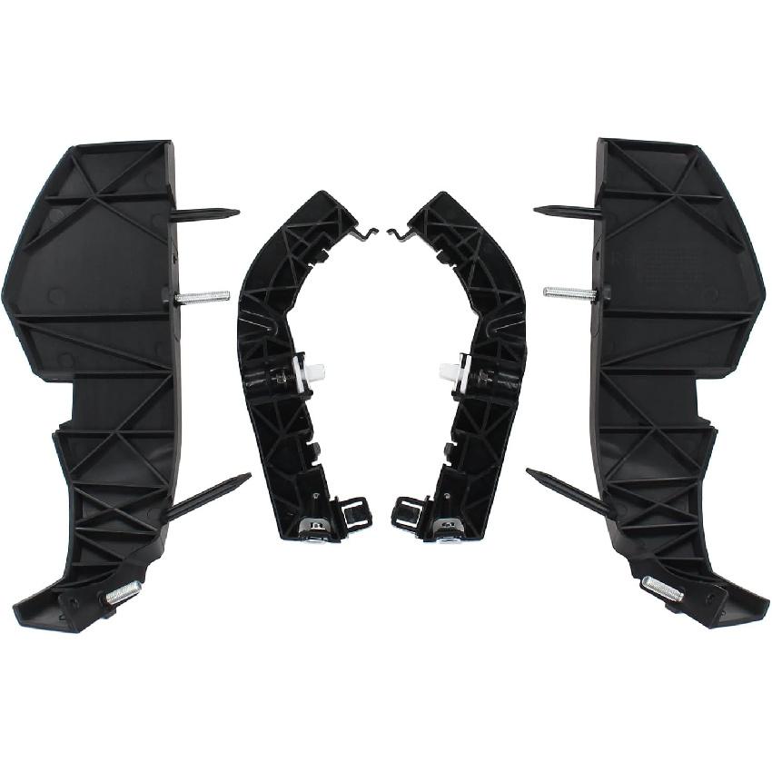 ApplianPar 4 Stück Vorderseite Links und Rechts Stoßstangen Halterungen Abdeckung Halter Befestigung Halter Kit für Dodge Challenger 2015-2021