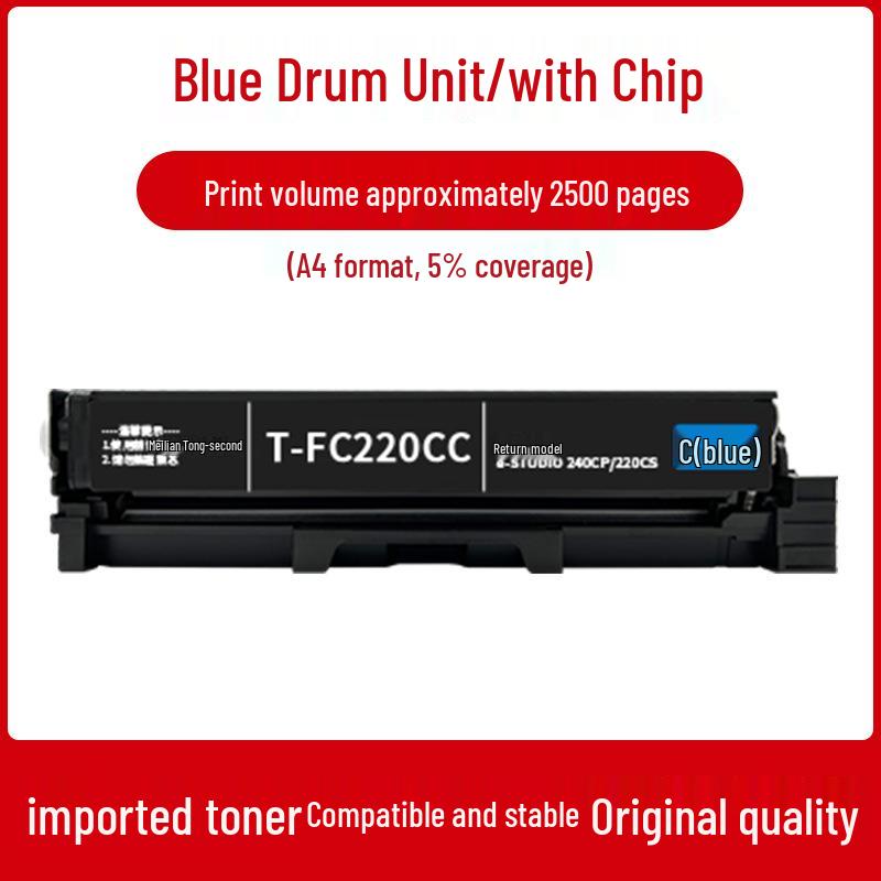 Toshiba 240CP Drum Unit for e-STUDIO 220CS Printer Toner Cartridge T-FC220C