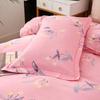 ORTEGA Pure Cotton Flannel 4-Piece Bedding Set