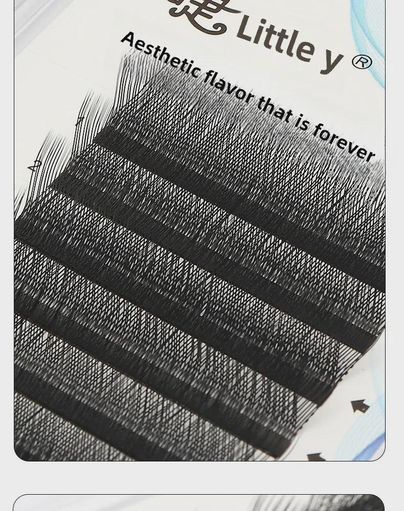 L-förmige YY Falsche Wimpern - Natürlich Lang Baby-Bogen