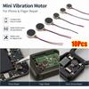 10Pcs 1027 1030 1034 1234 Flat Vibration Motor DC 3V 3-5V Coin Button Motor  for Electronic Toy DIY