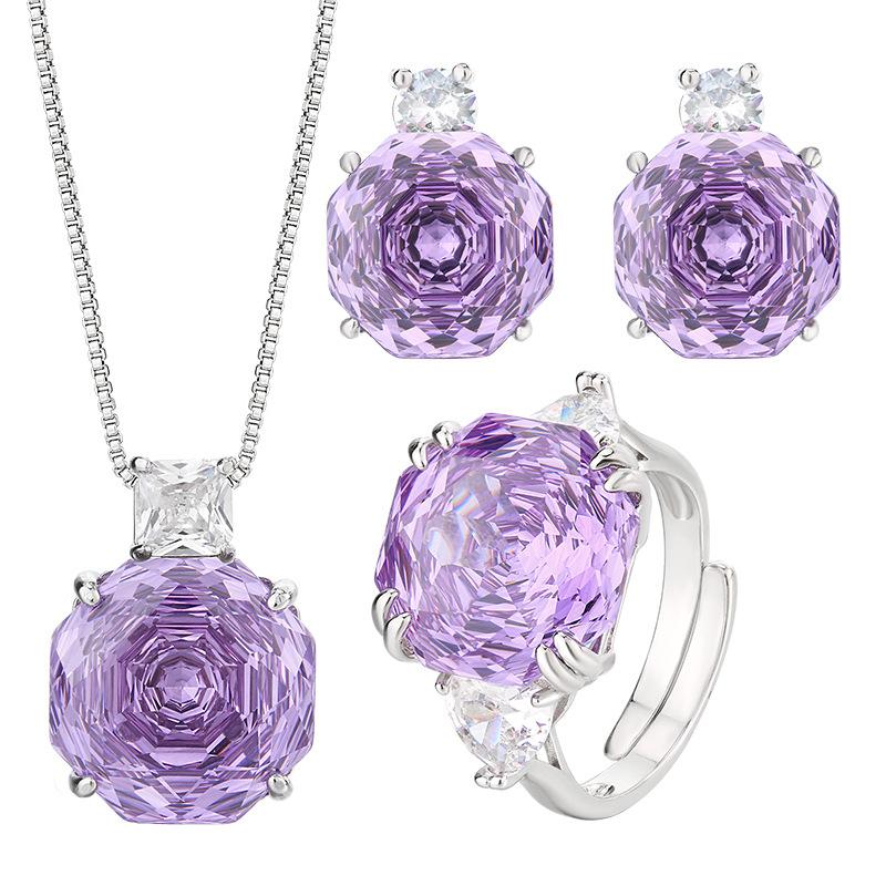 Jewelry Copper Bottom Gold-Plated Rose Cut Roland Wind Cover Main Stone 14-12Mm