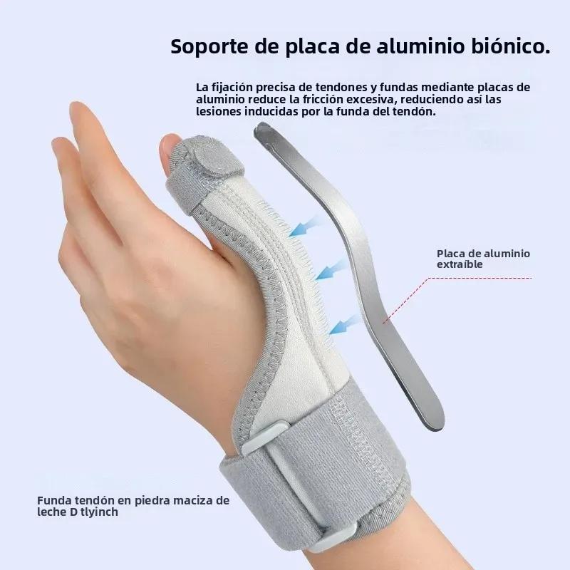 Tutore da polso per supporto tunnel carpale Tutore con stecche Supporto per la mano per artrite, tendinite, distorsioni, lesioni, dolore al polso 1 pezzo