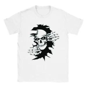 Skull breaking through the Wall - Classic Unisex Crewneck T-shirt