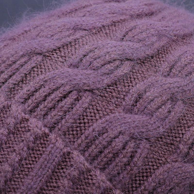 Thick Elderly Knitted Hat