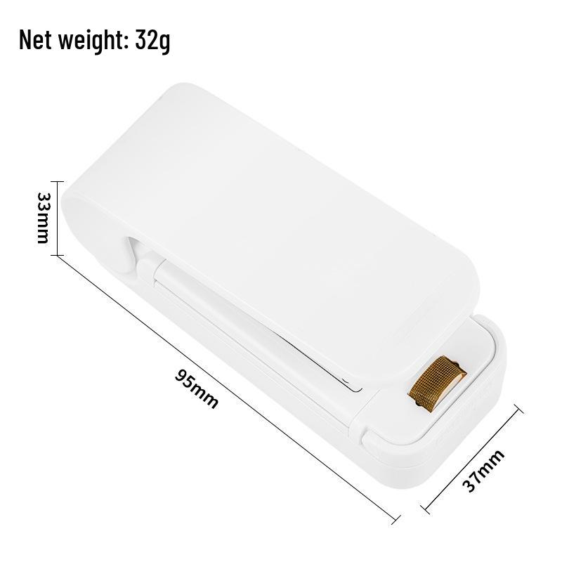Mini Snack Vacuum Sealer - Compact Plastic Sealing Machine for Food Freshness Preservation
