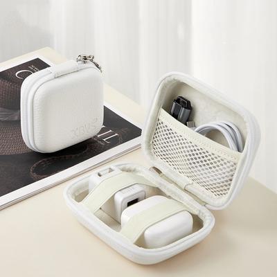 Mini Electronic Organizer Case Portable Shockproof Protective Storage Bag for Headphone, USB Cable, Charger, Digital Products