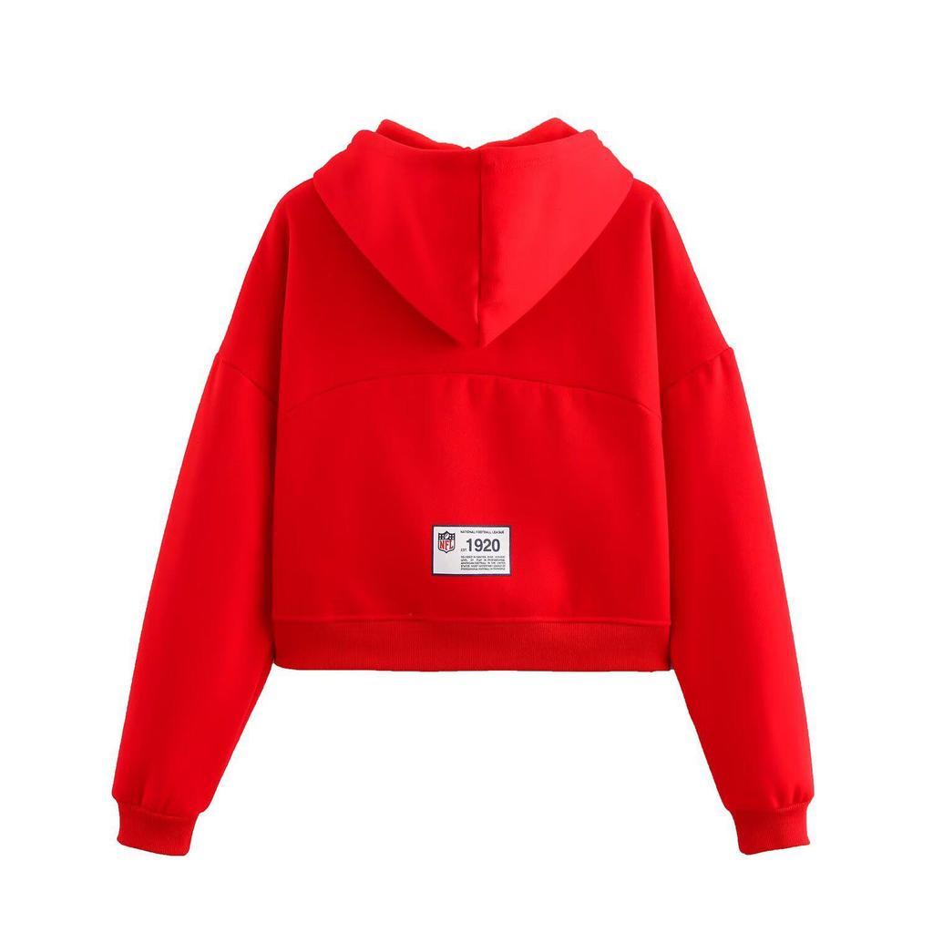 Spring 2025 Women's European & American Style Hooded Sweatshirt with Shorts