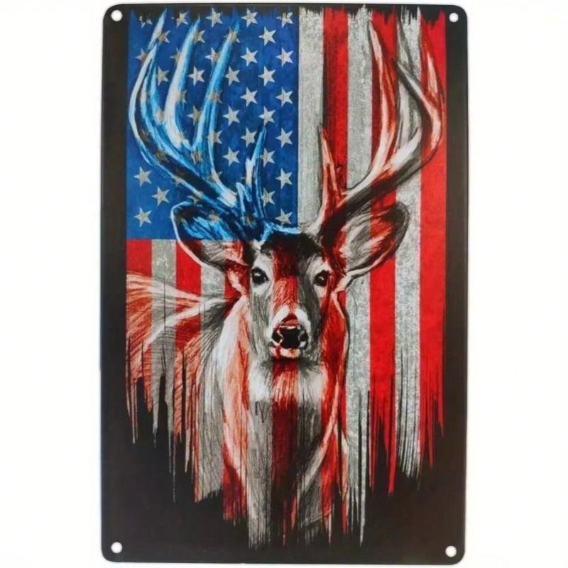 Decorative Metal Wall Sign 20x30cm Tin Sign Vintage Art