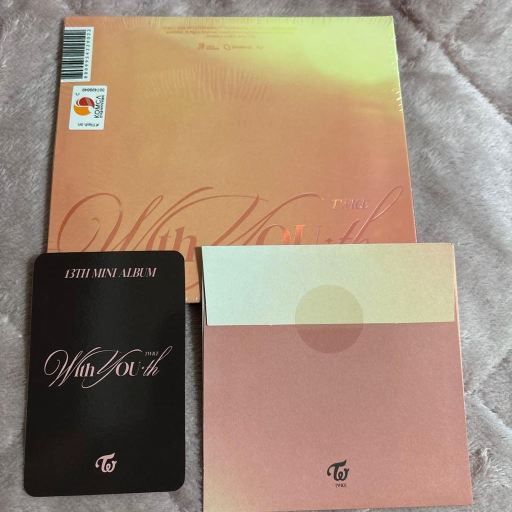 [USED] TWICE Jihyo with Youth SOUNDWAVE Digipack