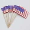 500Pcs Mini Toothpick Pick Flags America Flags Picks Party Cake Decorations