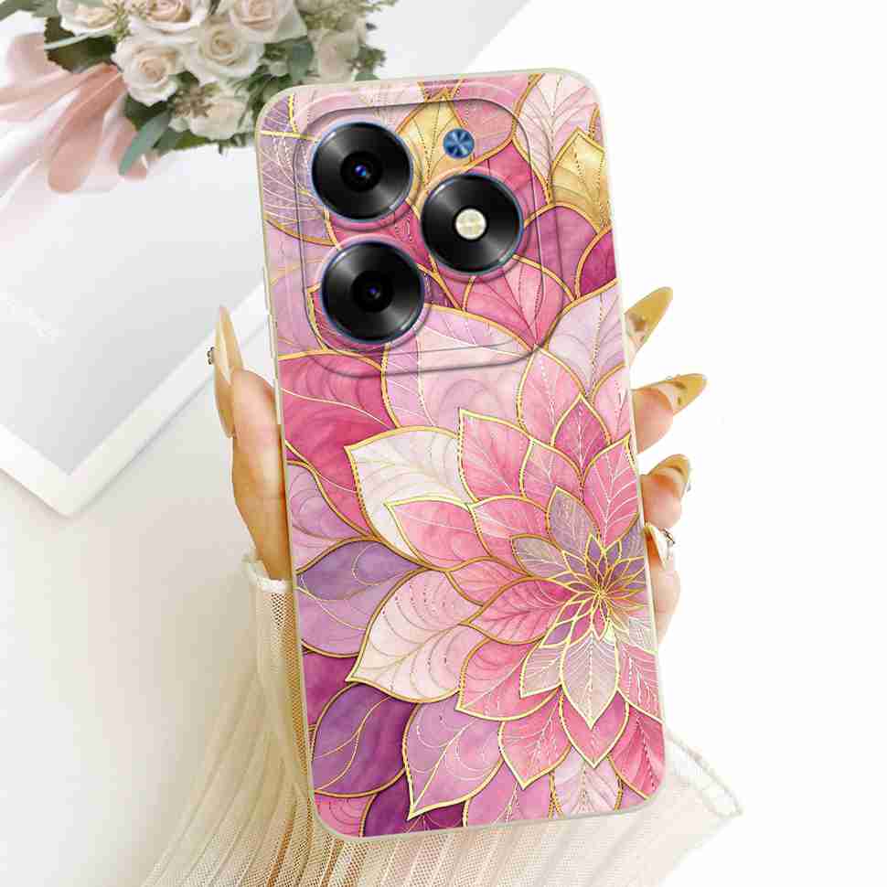 For Itel S23 Plus 4G Case Simple Style Sunset Soft Silicone Back Cover For ITEL S23 Plus 4G Phone Cases Fundas