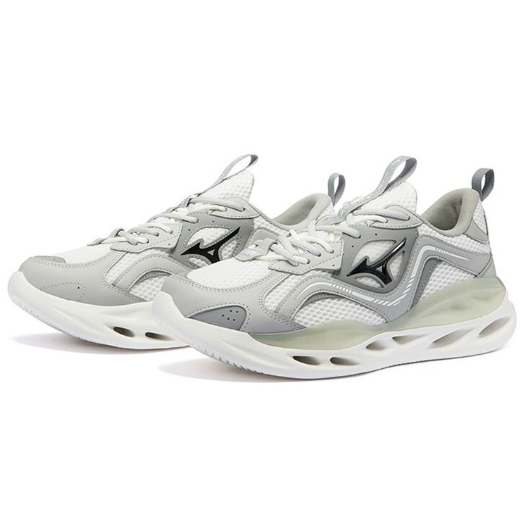 Mizuno Koi 1.5 Retro Hollow Out Fabric Synthetic Leather Non-Slip Wear-Resistant Breathable Low-Top Casual Running Shoes Unisex Sneaker D1GH220403