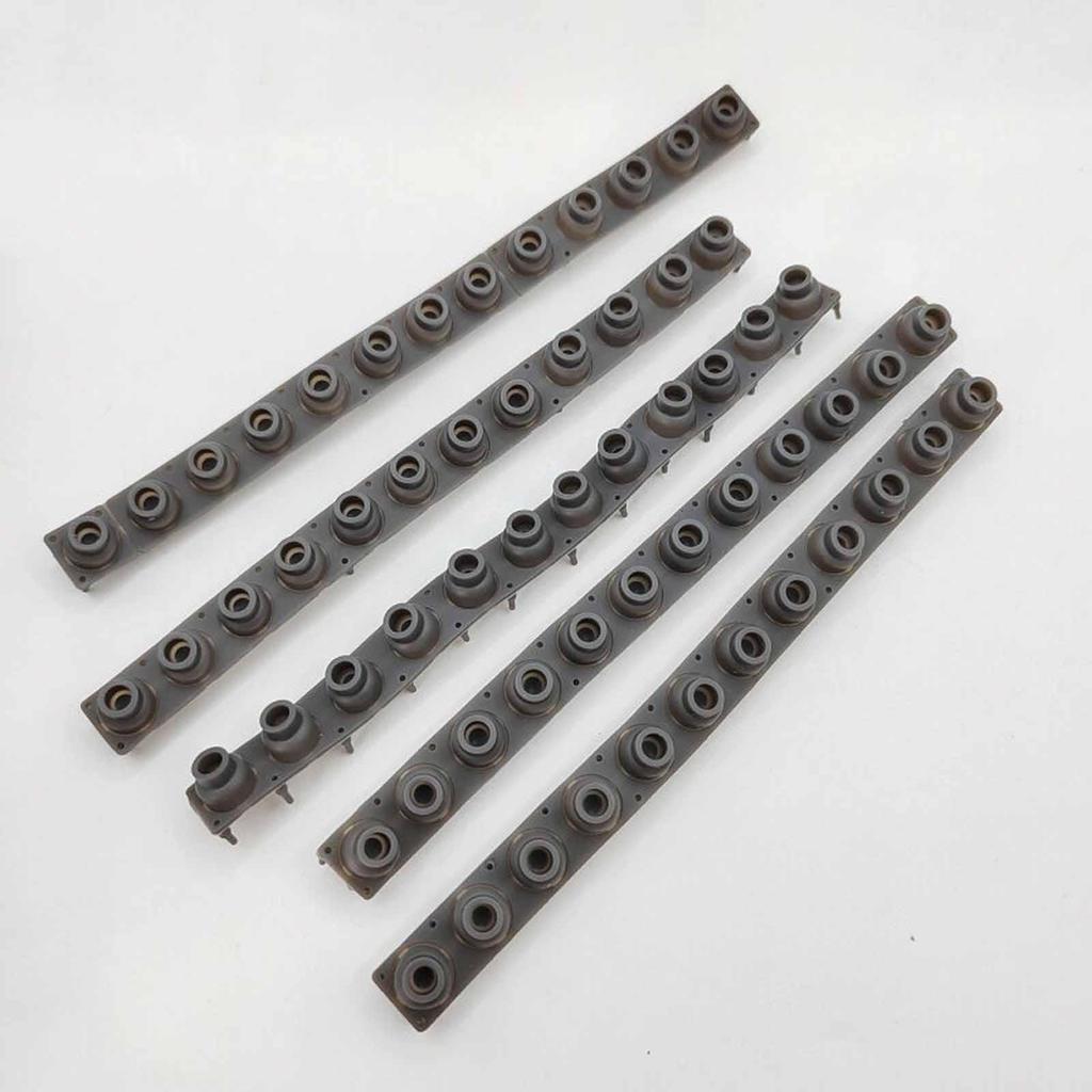 Förbättra tangentrespons Konduktiv Gummi Silikonremsa För Elektroniska Musiktangentbordsmodeller Lk120 1000