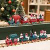 Christmas Train Decoration Mini Christmas Tree Reindeer for Home Decor Xmas Hanging Navidad Noel Gifts New Year Happy Gifts