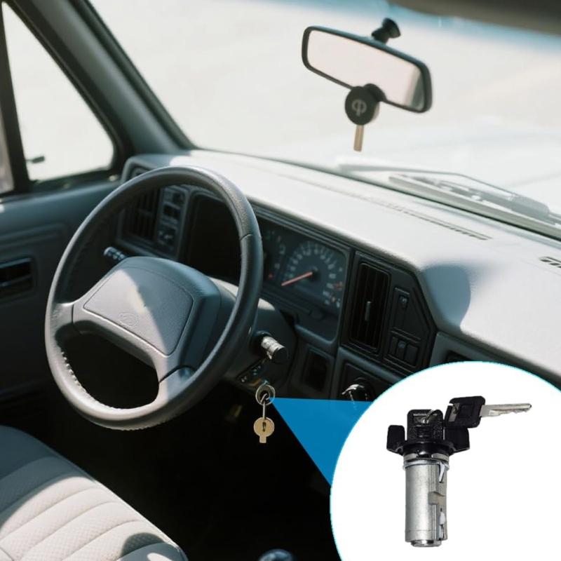 Ignition Switches Door Lock Cylinder 924-791 12300443 D1414B 701400 for 1987-1993 Auto Accessories Easy Installation