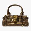 Bolsa de Mão Popular Estilo Garota Picante Y2K com Decoração de Cadeado Retrô Para Mulheres Grande Capacidade Bolsa Tote Tote de Ombro para o Dia a Dia com Alça Superior